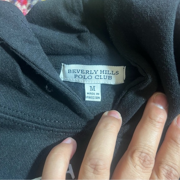 Beverly Hills Polo Club Black kids Sweater size M NWT - Picture 2 of 7